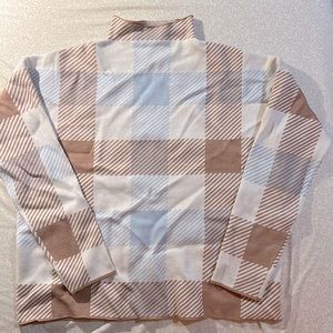 Tahari funnel neck sweater